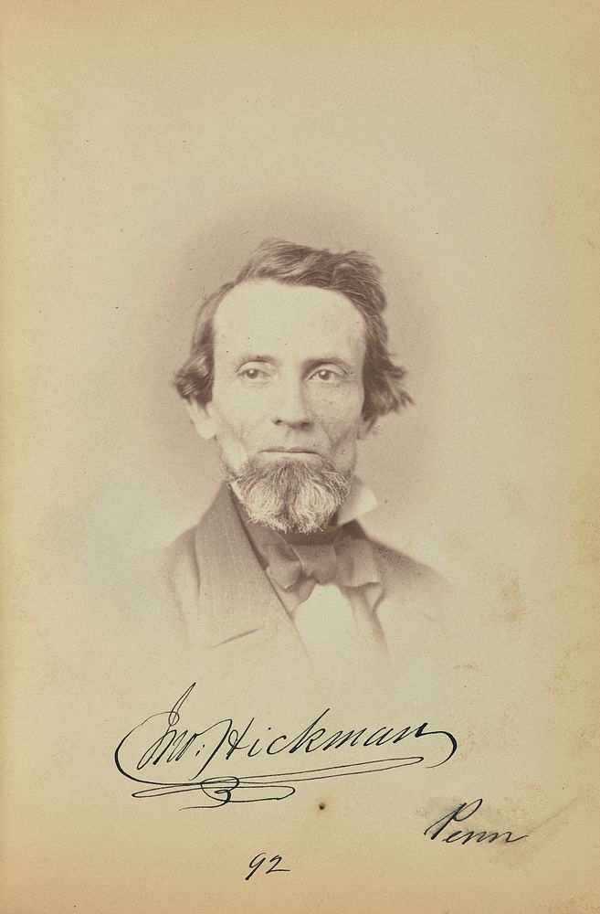 John Hickman by James Earle McClees and Julian Vannerson