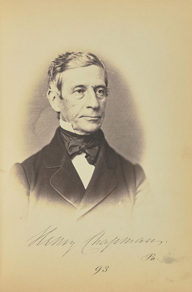 Henry Chapman by James Earle McClees and Julian Vannerson