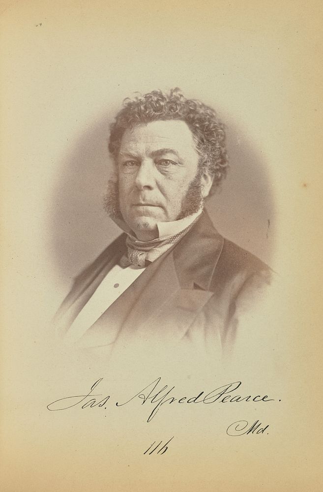 James A. Pearce by James Earle McClees and Julian Vannerson