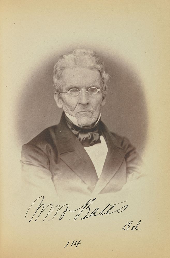 Martin W. Bates by James Earle McClees and Julian Vannerson