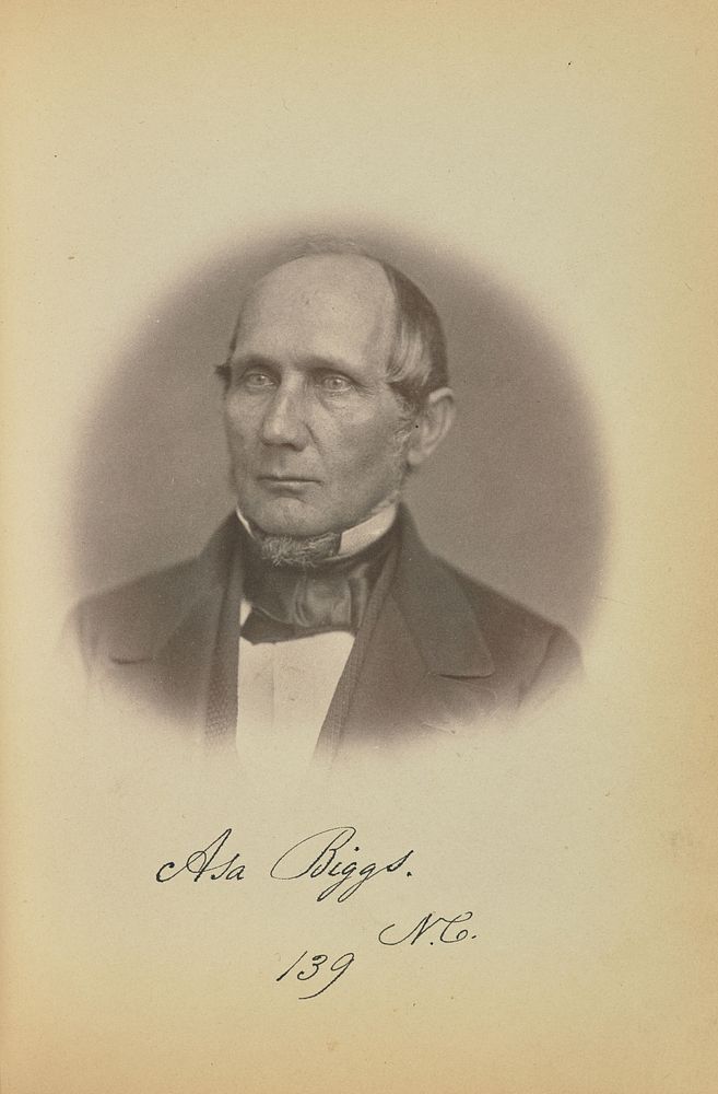 Asa Biggs by James Earle McClees and Julian Vannerson
