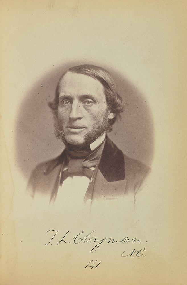 Thomas L. Clingman by James Earle McClees and Julian Vannerson