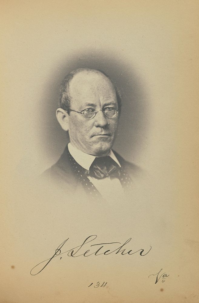 John Letcher by James Earle McClees and Julian Vannerson