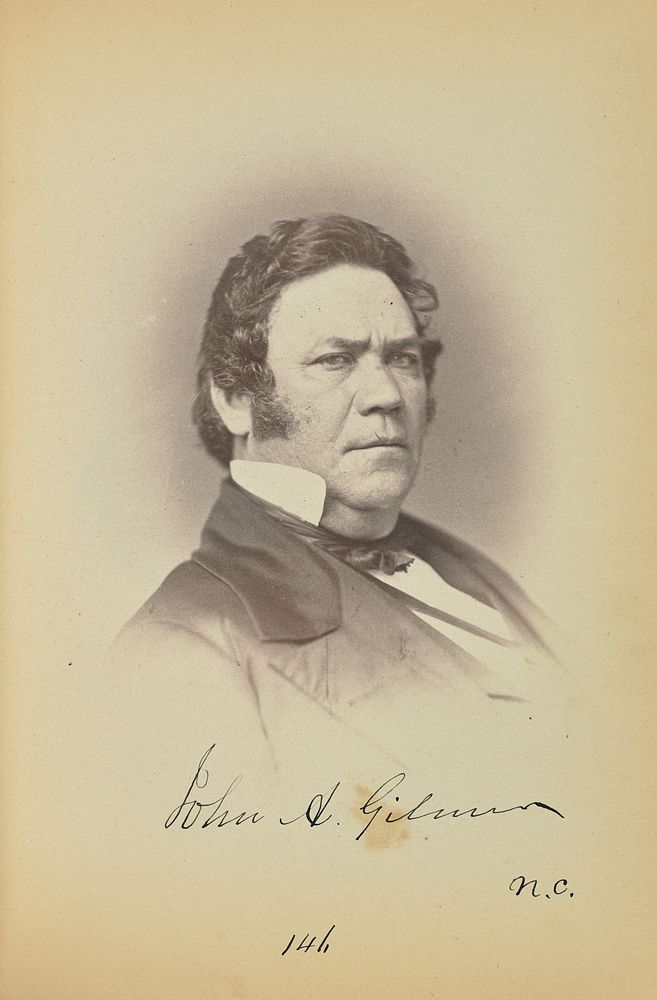 John A. Gilmer by James Earle McClees and Julian Vannerson