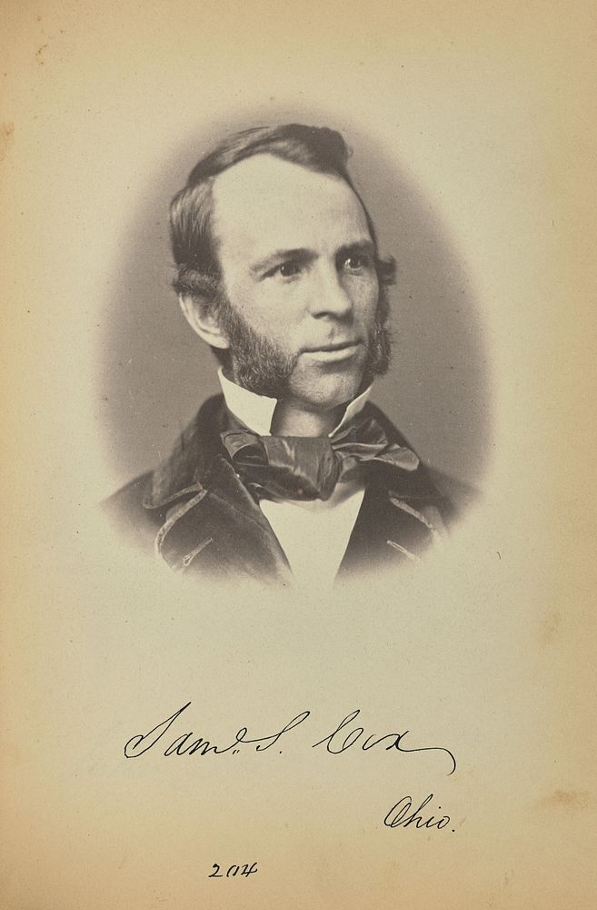 Samuel S. Cox by James Earle McClees and Julian Vannerson
