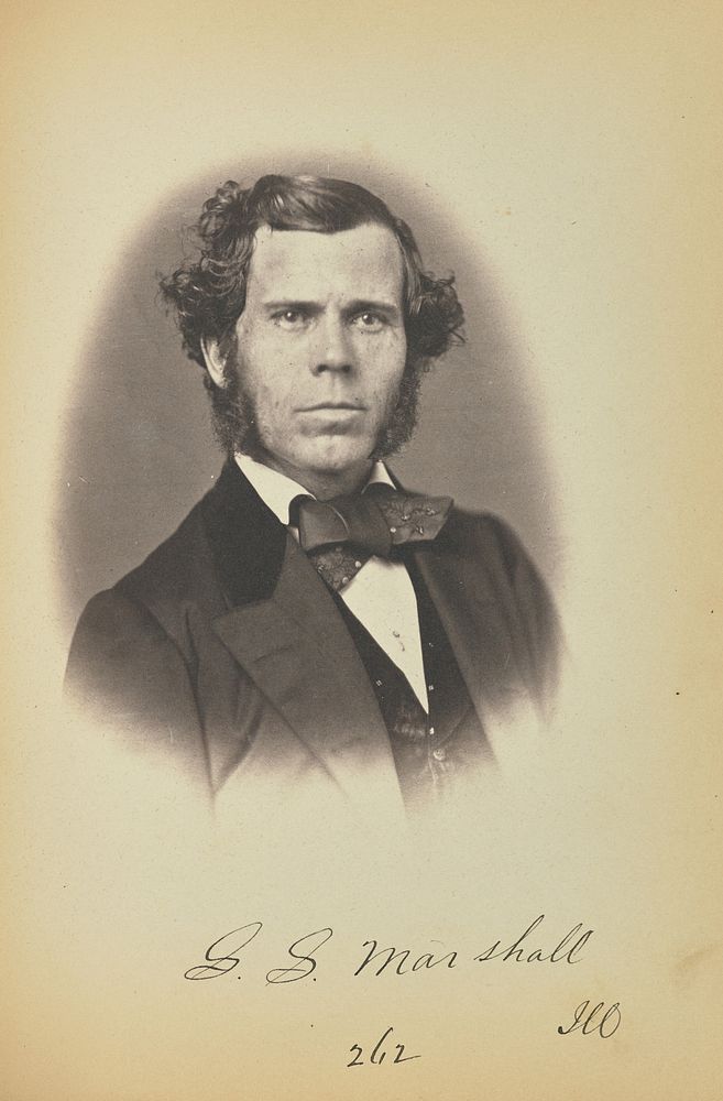 Samuel S. Marshall by James Earle McClees and Julian Vannerson