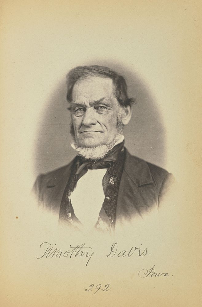 Timothy Davis by James Earle McClees and Julian Vannerson