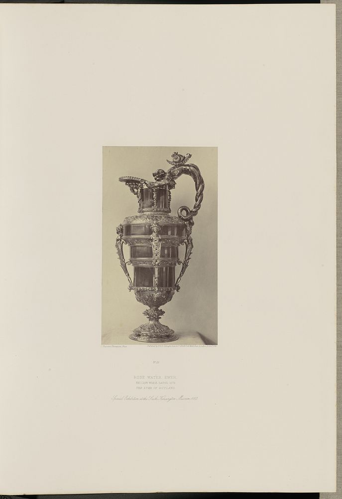 Rose Water Ewer by Charles Thurston Thompson