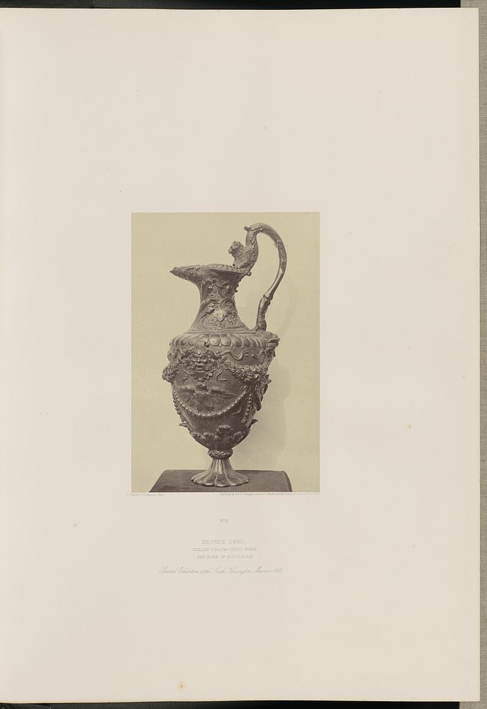 Bronze Ewer by Charles Thurston Thompson