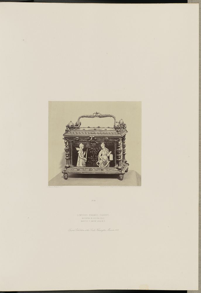 Limoges Enamel Casket by Charles Thurston Thompson