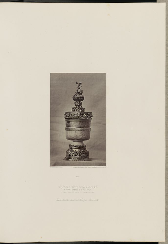 The Grace Cup of Thomas à Becket by Charles Thurston Thompson