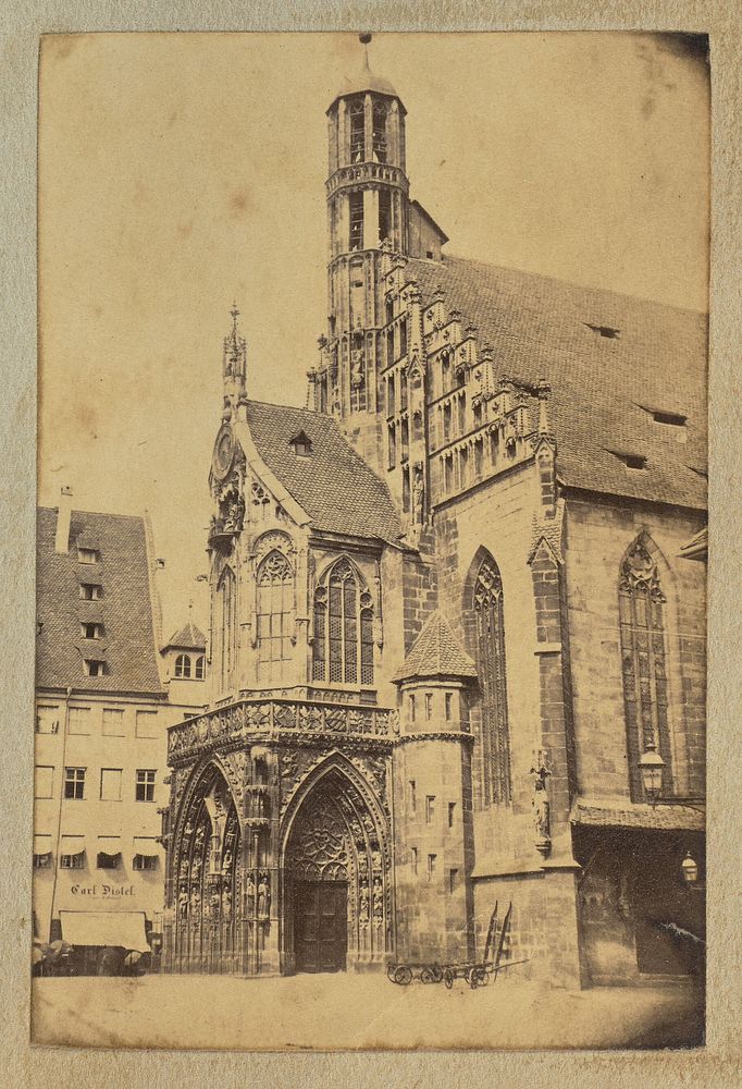 West facade of the Frauenkirche, Nuremberg