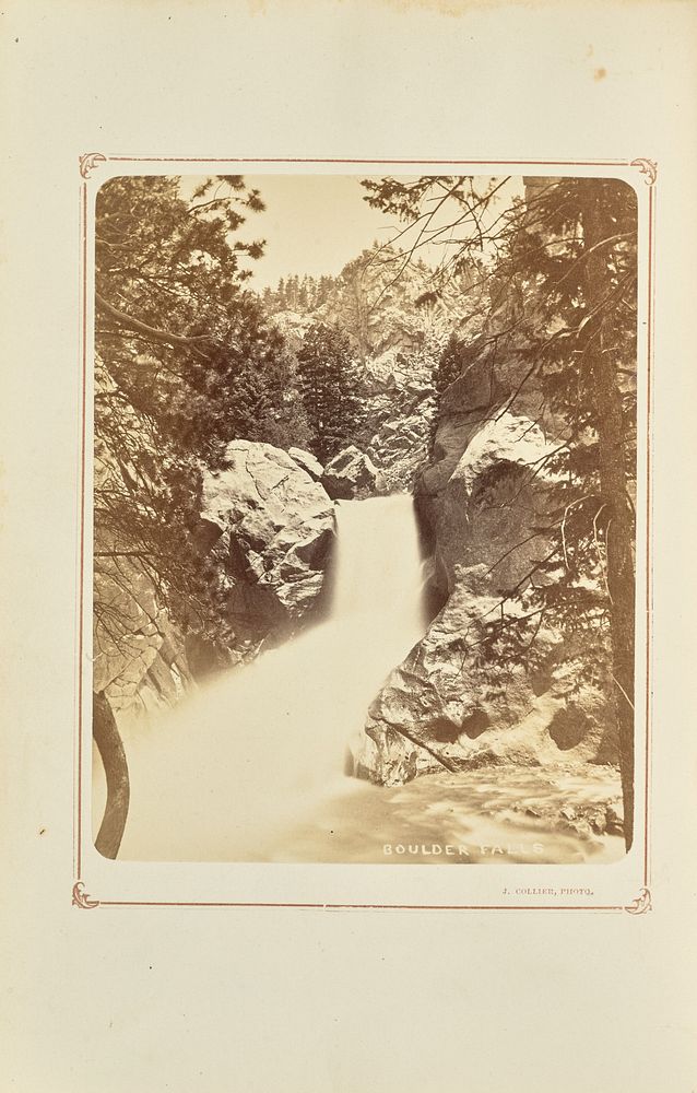 Boulder Falls by Joseph Collier