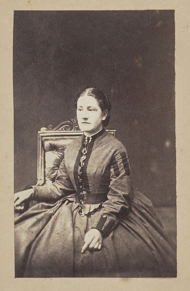Portrait of seated woman by Sir John Joscelyn Coghill