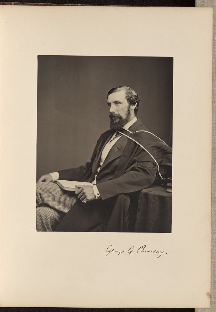 George G. Ramsay, M.A. Professor of Humanity by Thomas Annan