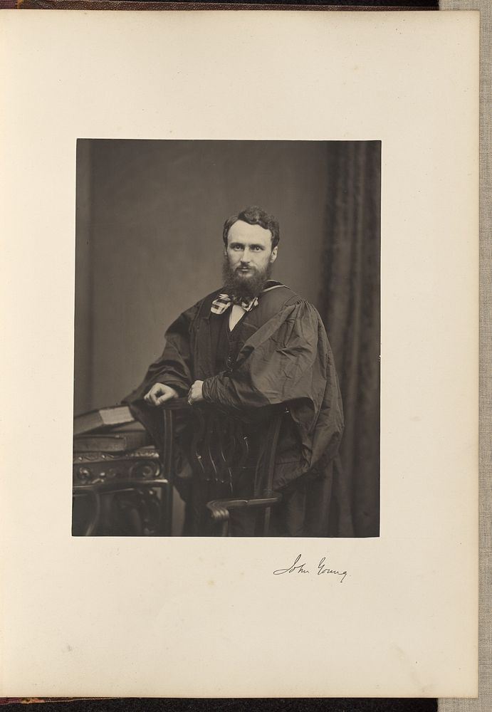 John Young, M.D., Professor of Natural History by Thomas Annan