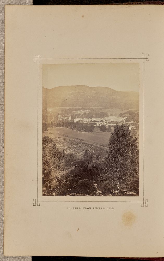 Dunkeld, from Birnam Hill by George Washington Wilson