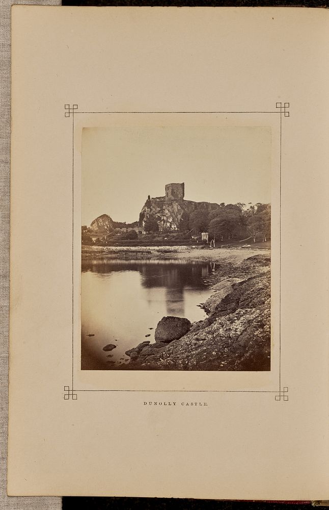 Dunolly Castle by George Washington Wilson