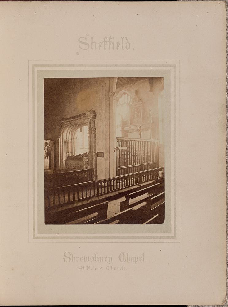 Shrewsbury Chapel, St. Peter's Church by Theophilus Smith