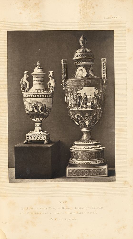 Tureen and vase by William Chaffers
