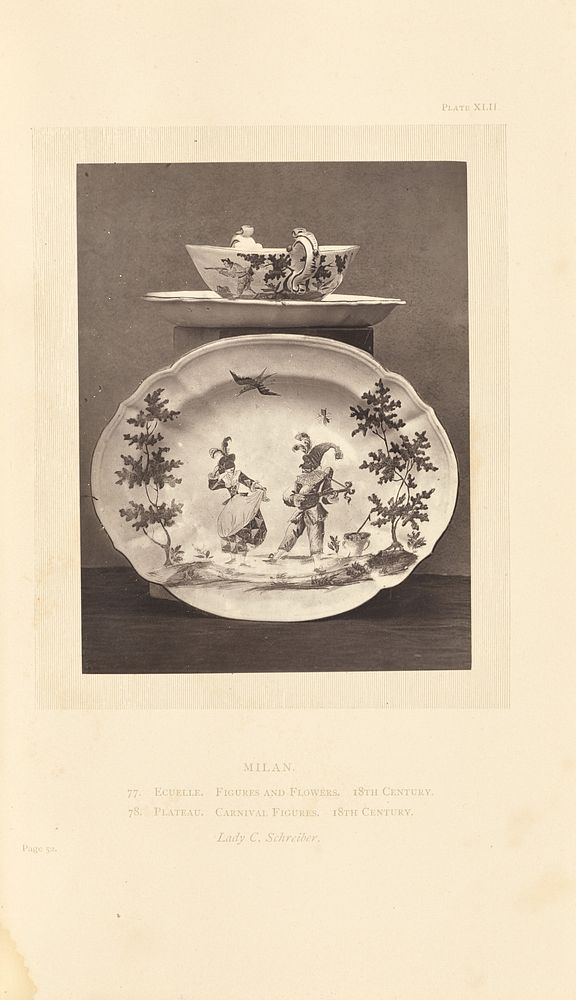 Ecuelle and plate by William Chaffers