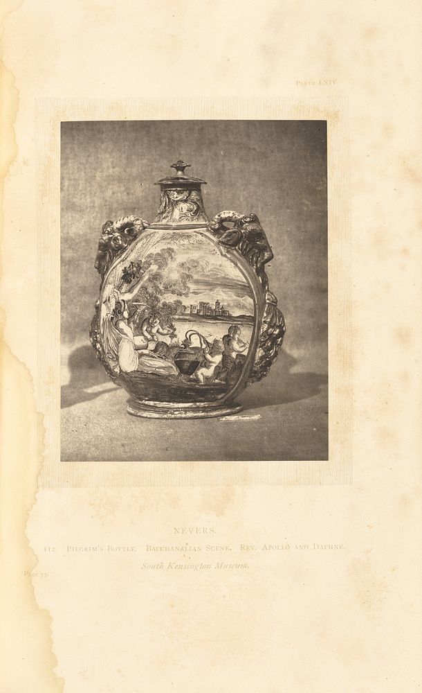 Pilgrim's bottle by William Chaffers
