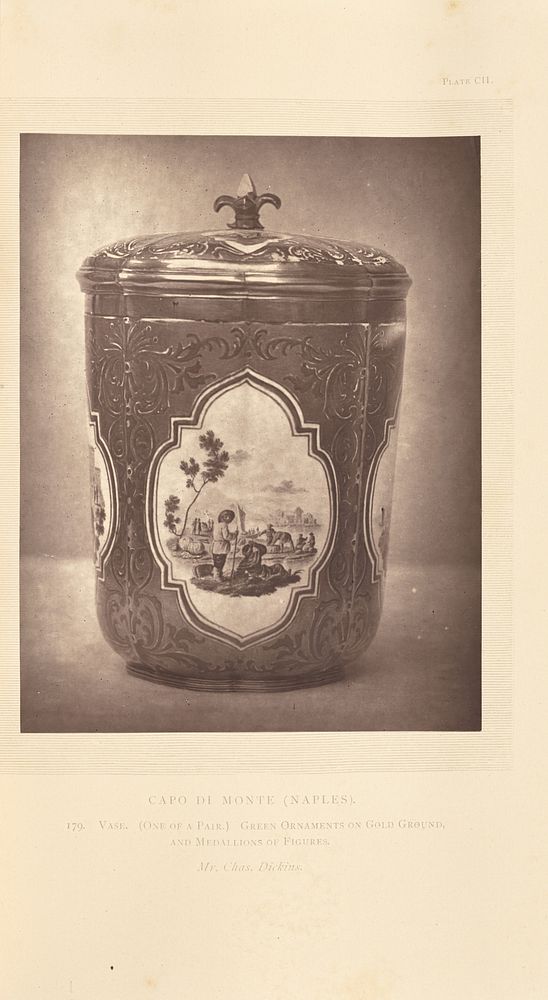 Jar with lid by William Chaffers