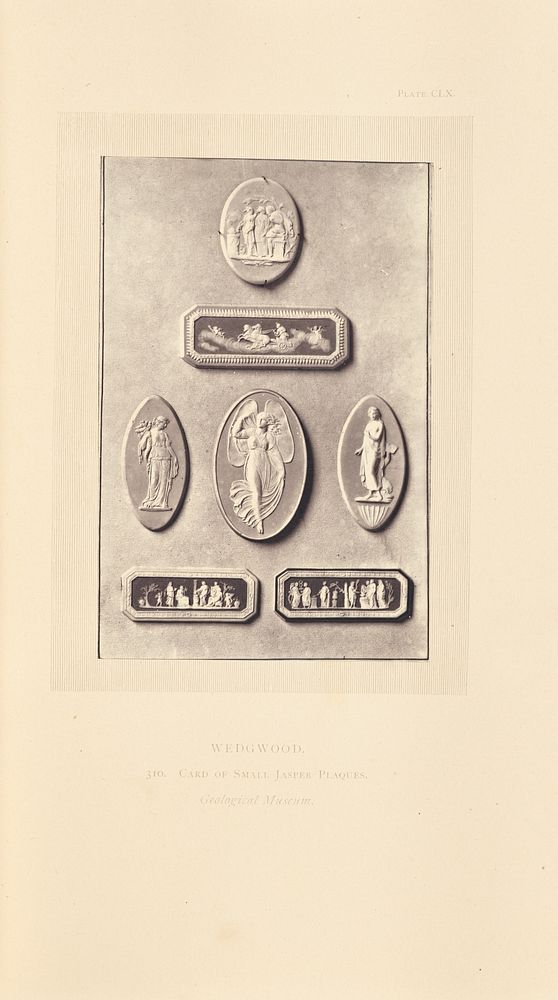Seven small plaques by William Chaffers