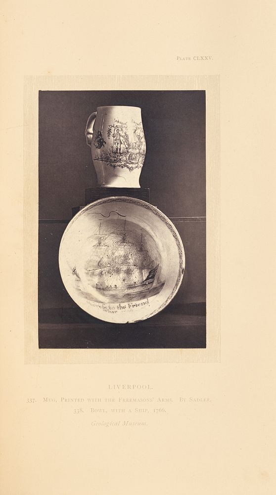 Mug and bowl by William Chaffers