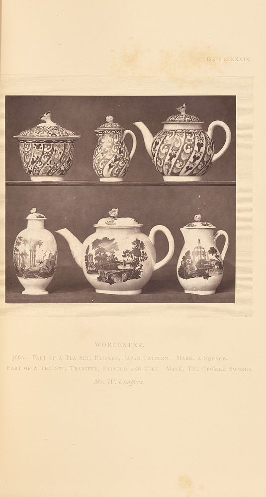 Two partial tea sets by William Chaffers