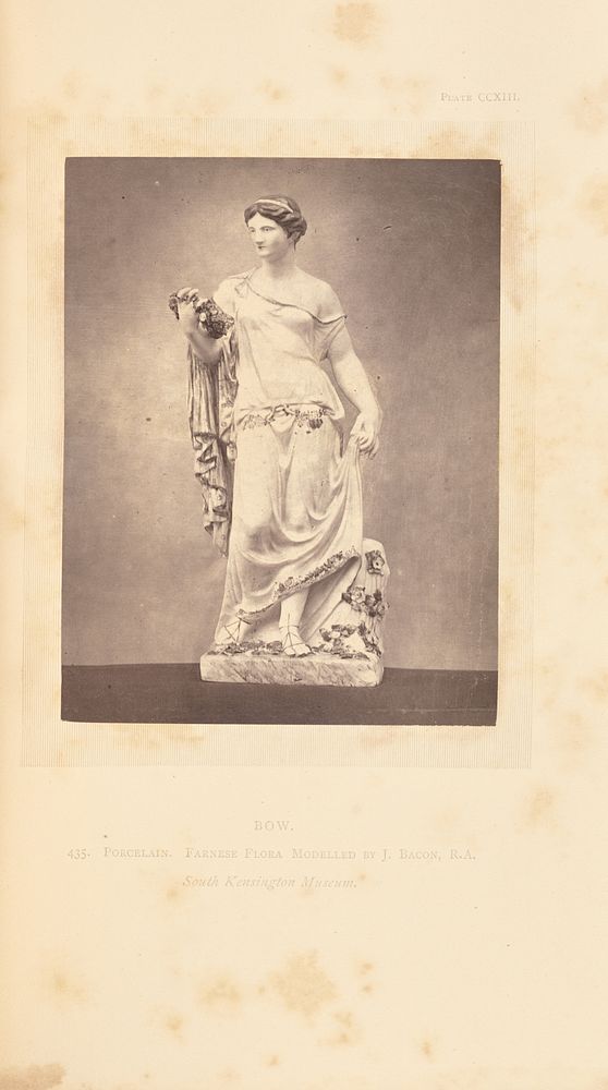 Farnese Flora statuette by William Chaffers