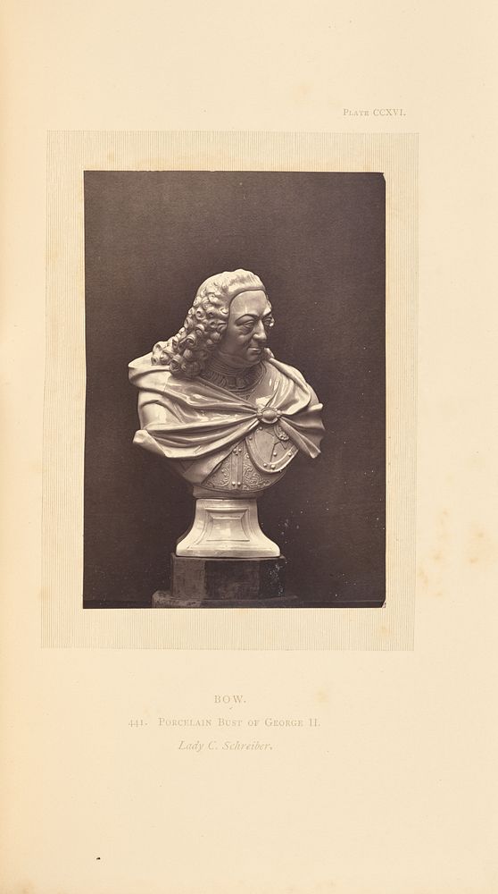 Bust of George II by William Chaffers