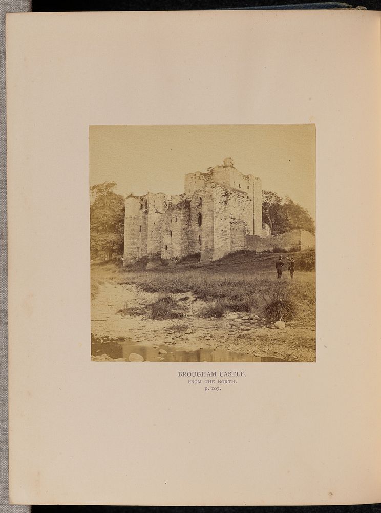 Brougham Castle by Thomas Ogle