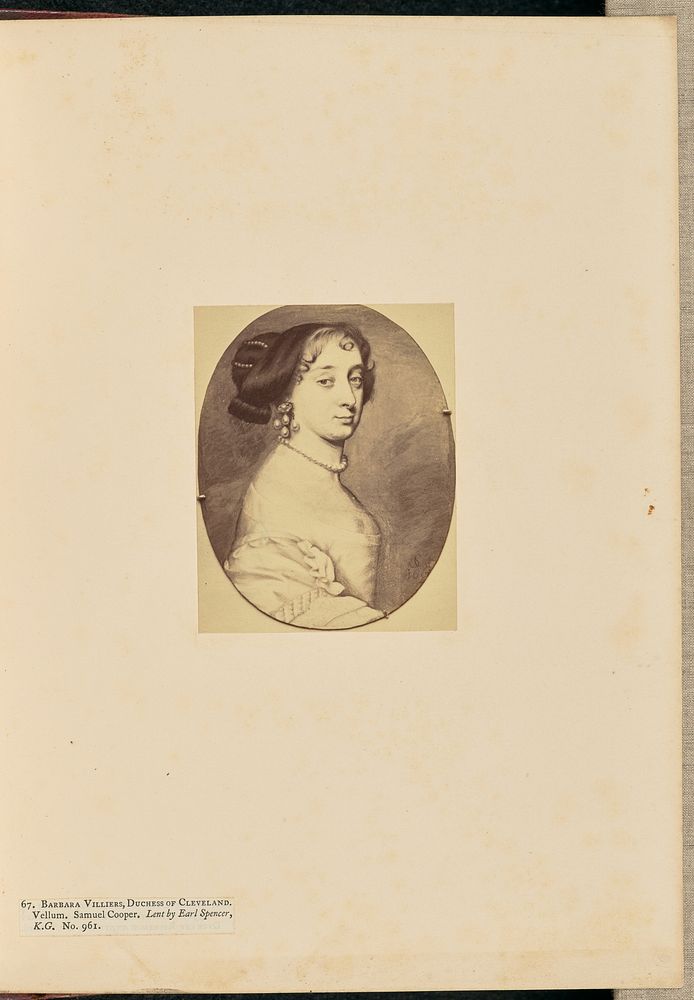 Barbara Villiers, Duchess of Cleveland by Charles Thurston Thompson