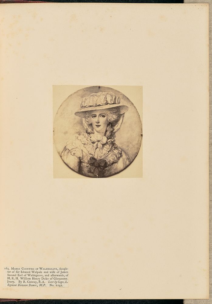 Maria Countess of Waldegrave by Charles Thurston Thompson