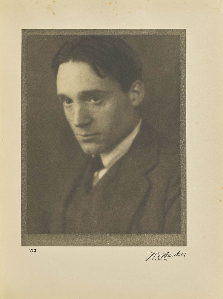 H. Granville Barker by Alvin Langdon Coburn