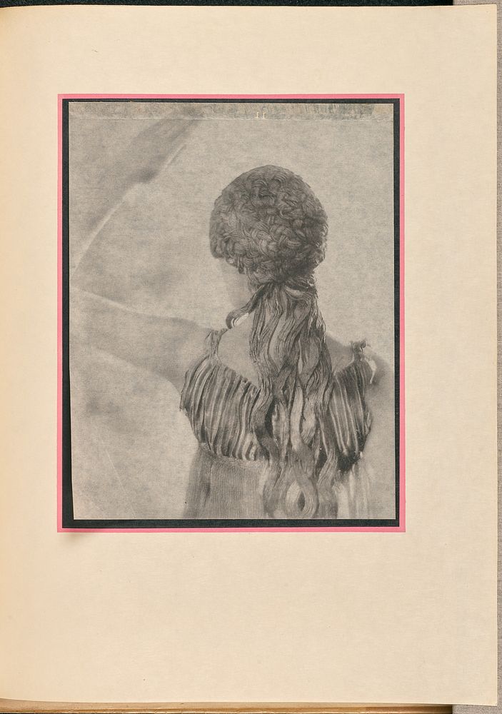 Female dancer as a nymph, seen from behind by Baron Adolf de Meyer