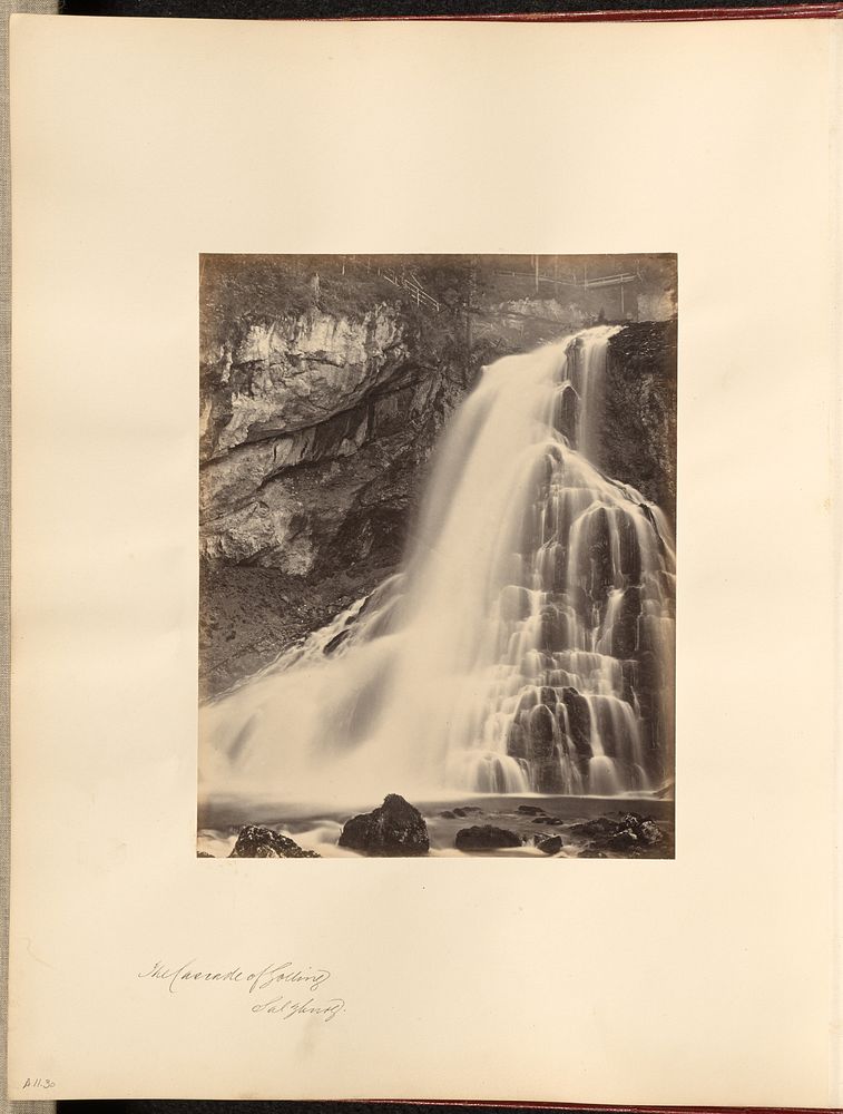 The Cascade of Golling, Salzburg by Francis Frith