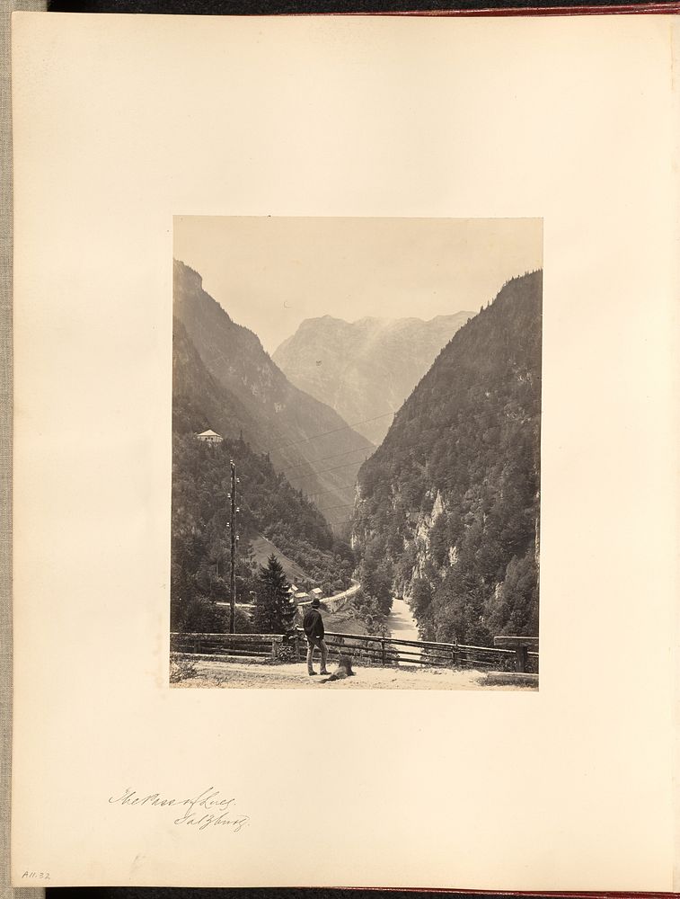 The Pass of Lines, Salzburg by Francis Frith
