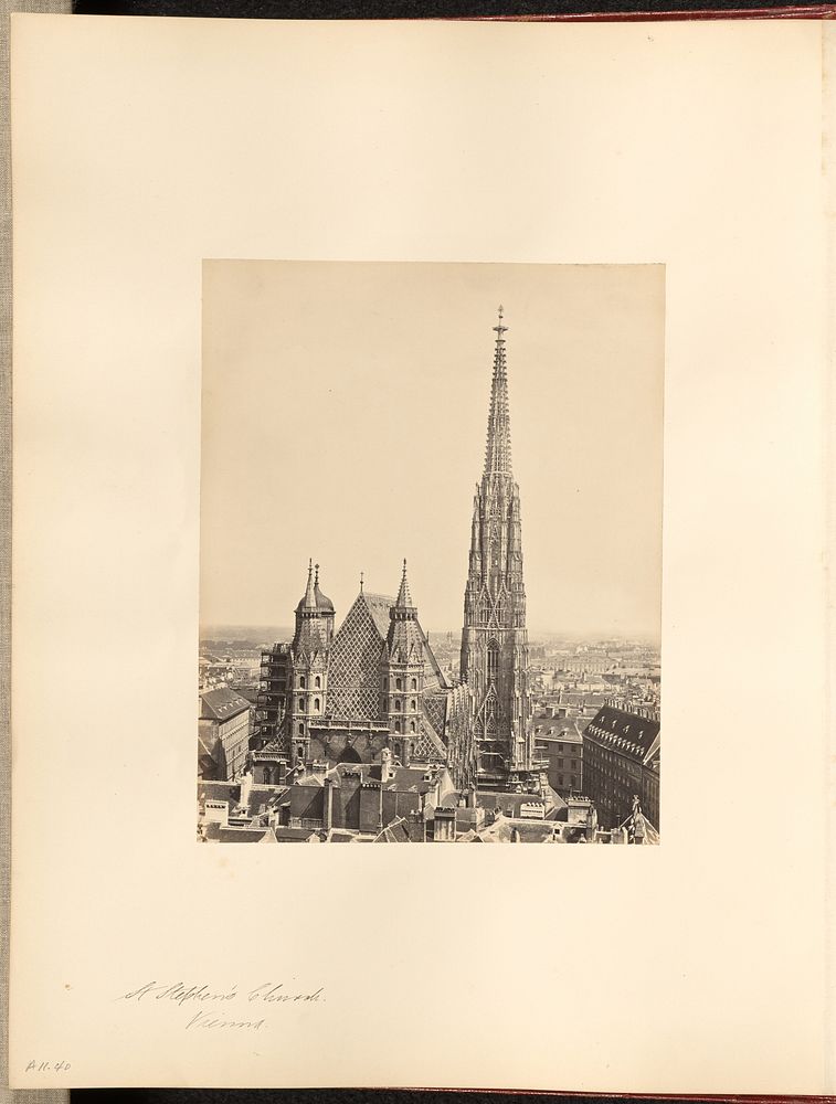 St. Stephen's Church, Vienna by Francis Frith