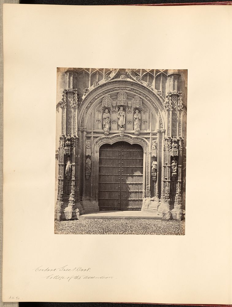 Cordova Great Door, College of the Ascension by Francis Frith