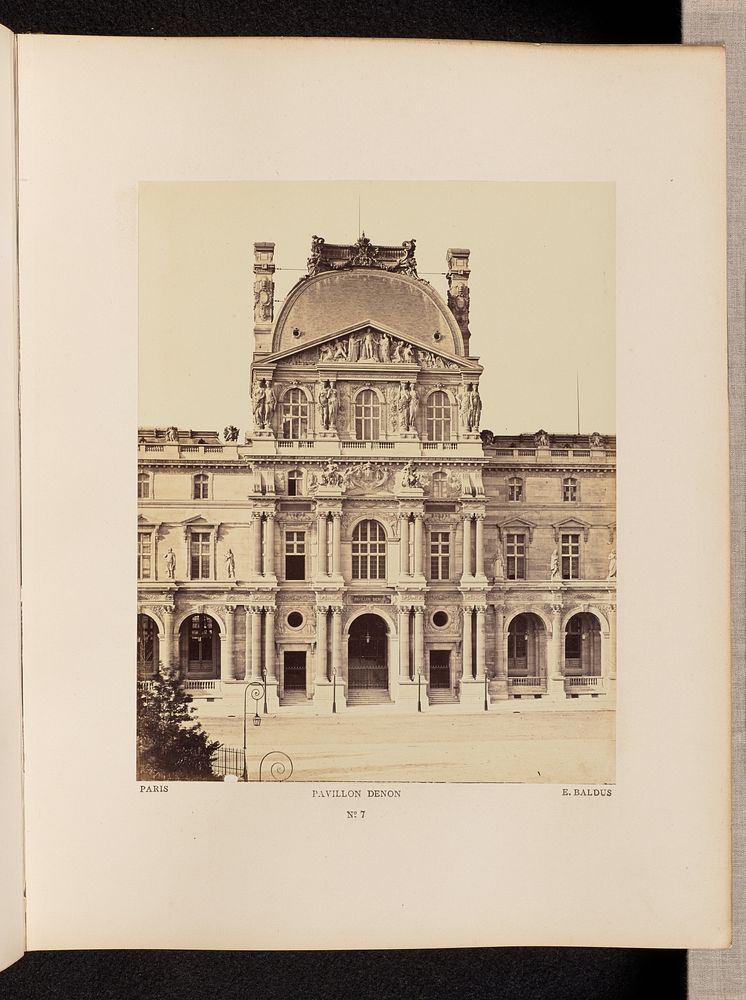 Pavillon Denon (No. 7) by Édouard Baldus