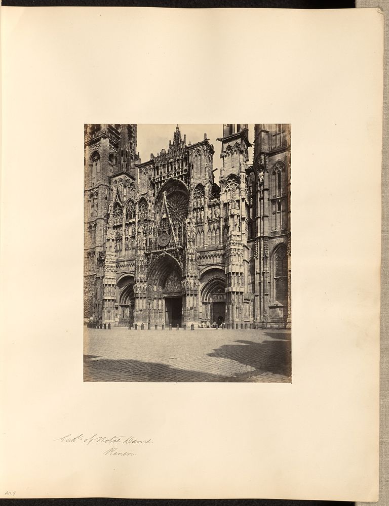 Cathedral of Notre-Dame, Rouen by Francis Frith