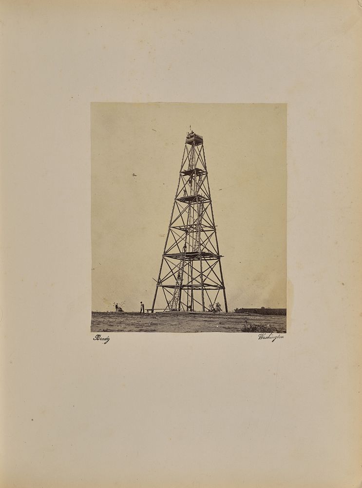Signal Tower by Mathew B Brady