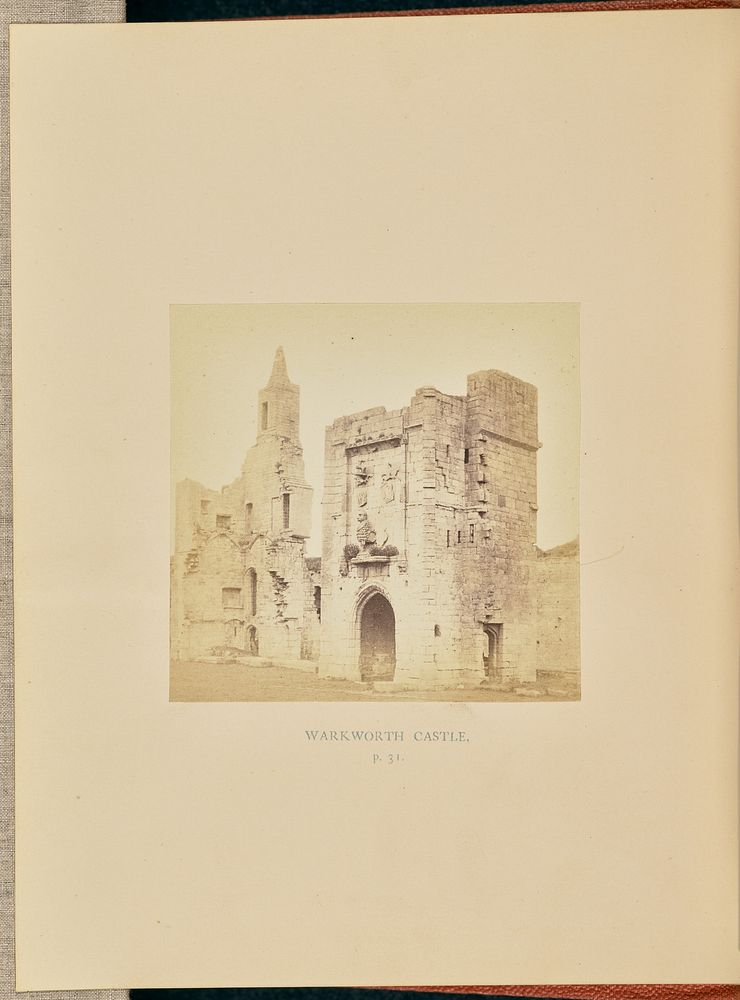 Warkworth Castle by Thomas Annan