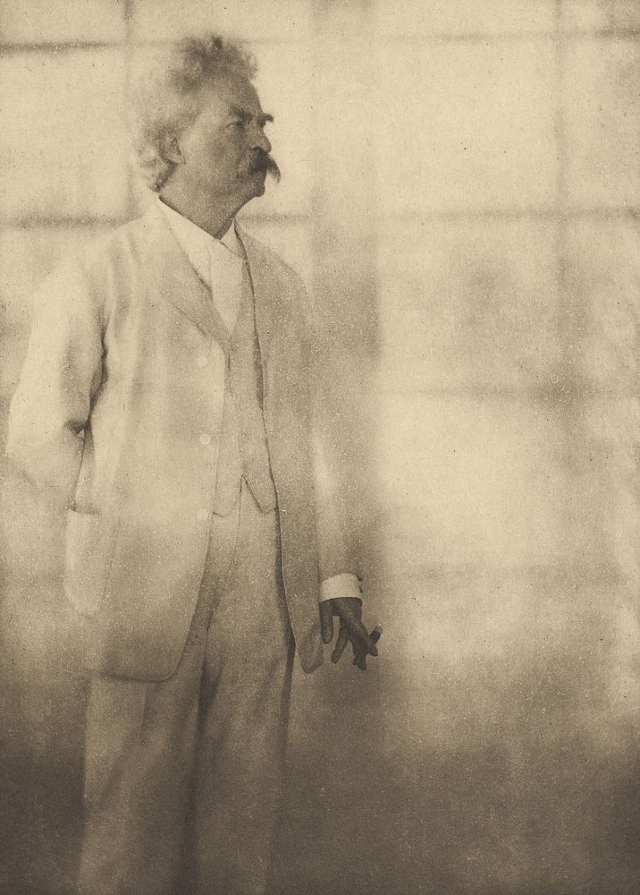 Mark Twain by Alvin Langdon Coburn