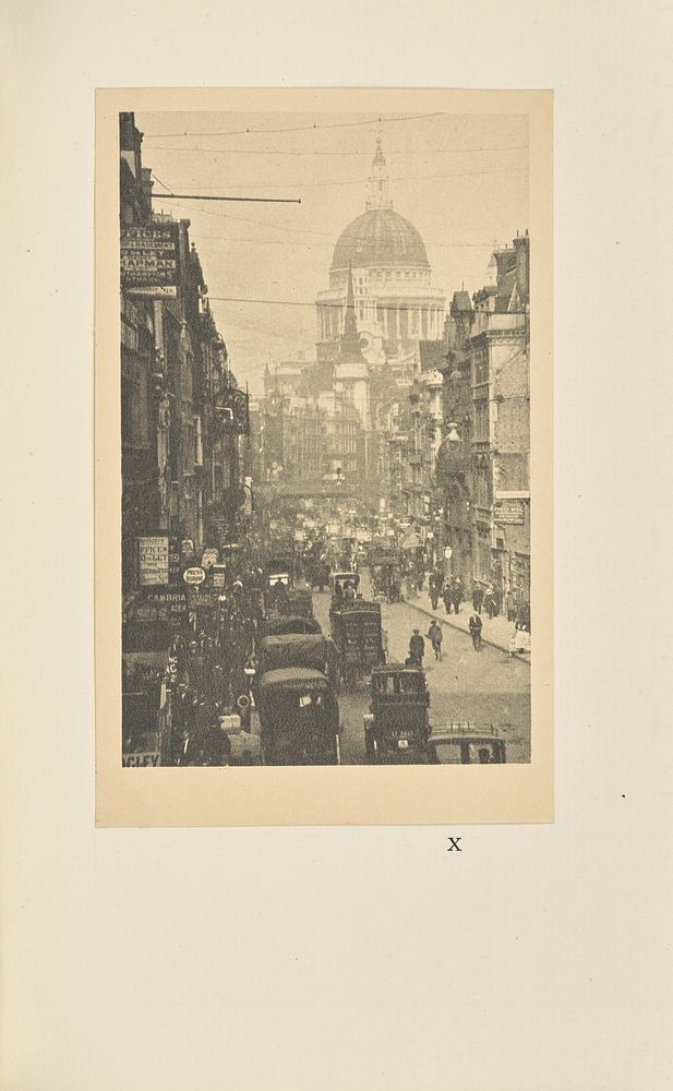 St. Paul's From the Foot of Its Hill by Alvin Langdon Coburn