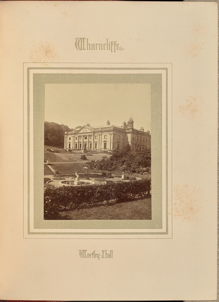 Wortley Hall by Theophilus Smith
