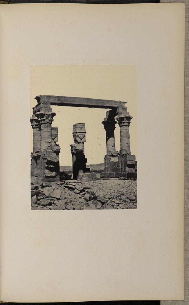 Kiosk of Qertassi by Henry Cammas and André Lefèvre
