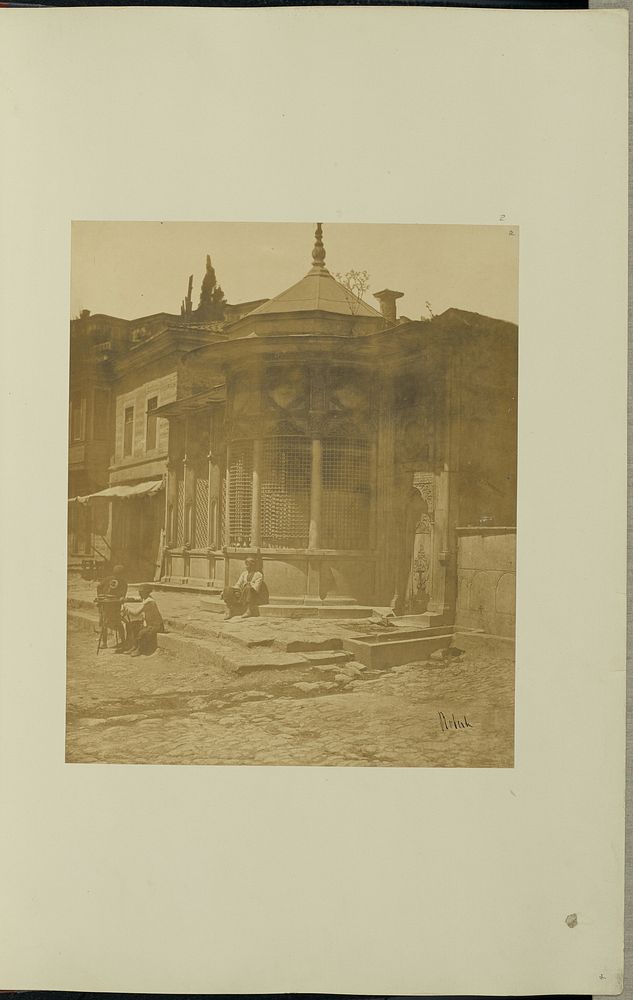 Fountain at Caba Tash, near Dolmabactchi by James Robertson